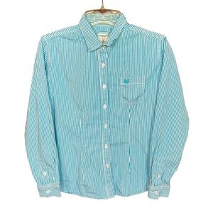 Panhandle Rough Stock Striped Button Up